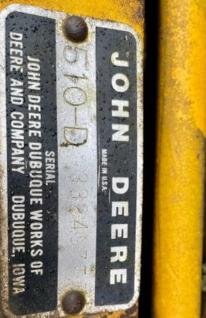 John Deere BACKHOE, dovoz USA — foto 2 z 4