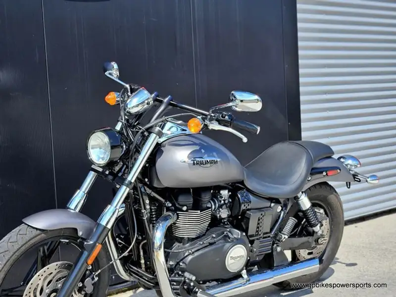 2016 Triumph Speedmaster Matte, šedá, 5 399 km, dovoz Kanada — foto 12 z 12