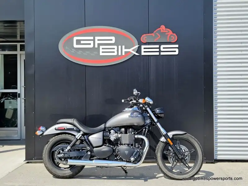 2016 Triumph Speedmaster Matte, šedá, 5 399 km, dovoz Kanada — foto 2 z 12
