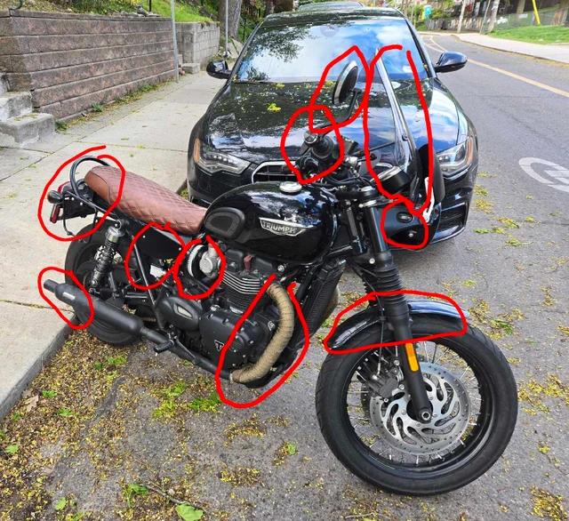 2017 Triumph, 39 000 km, dovoz Kanada — foto 2 z 4
