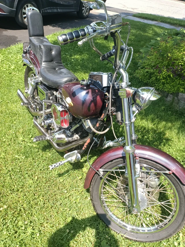 1979 Harley-Davidson, 14 811 km, dovoz Kanada — foto 2 z 5