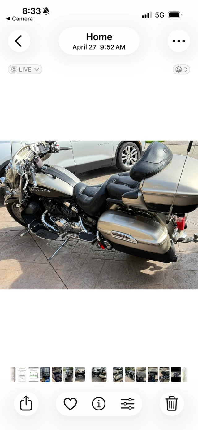 2007 Yamaha, 71 000 km, dovoz Kanada — foto 3 z 5