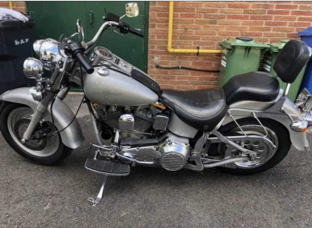 1990 Harley-Davidson, šedá, 6 000 km, dovoz Kanada — foto 2 z 4