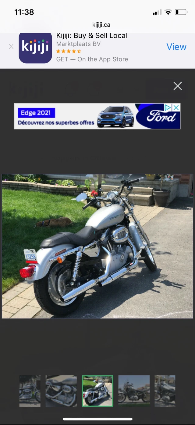 2006 Harley-Davidson, 9 500 km, dovoz Kanada — foto 2 z 3