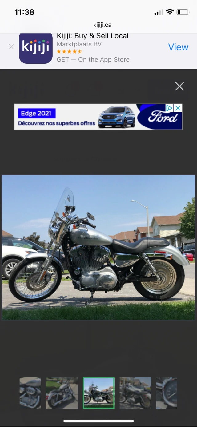 2006 Harley-Davidson, 9 500 km, dovoz Kanada — foto 3 z 3