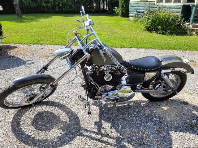 1982 Harley-Davidson, 1 000 km, dovoz Kanada — foto 3 z 5