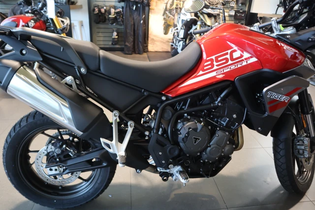 2025 Triumph, červená, dovoz Kanada — foto 2 z 5