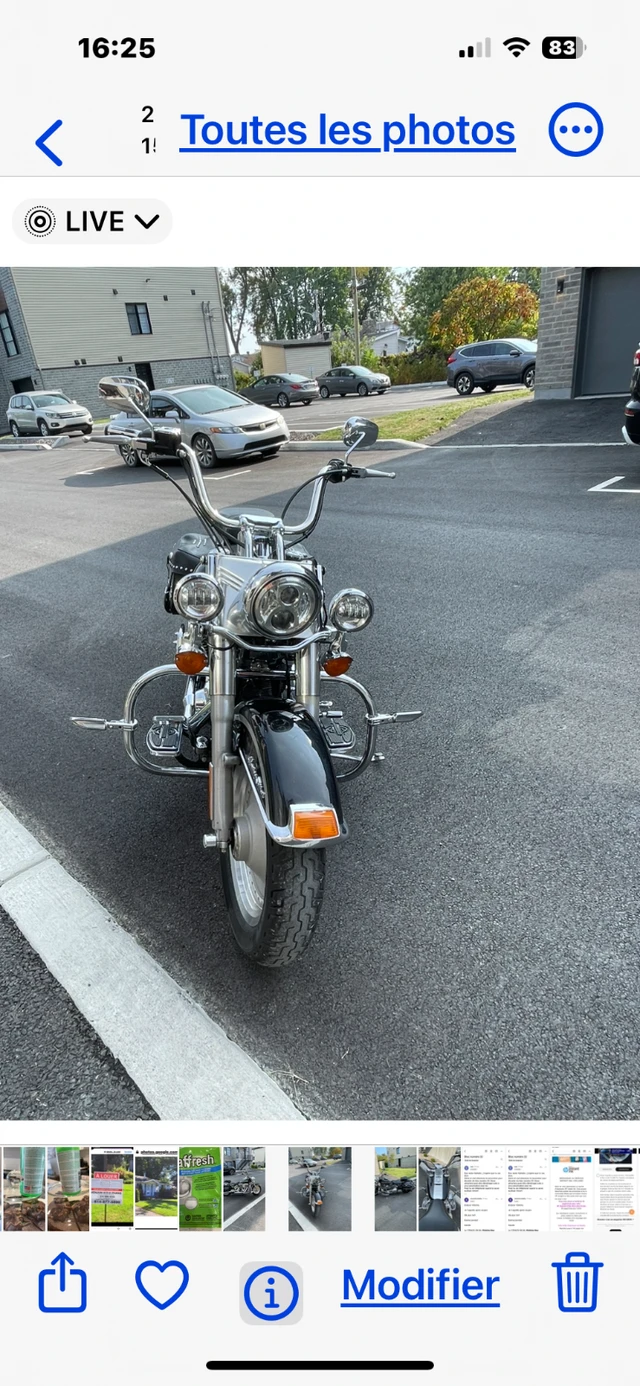 2003 Harley-Davidson, 84 000 km, dovoz Kanada — foto 2 z 5