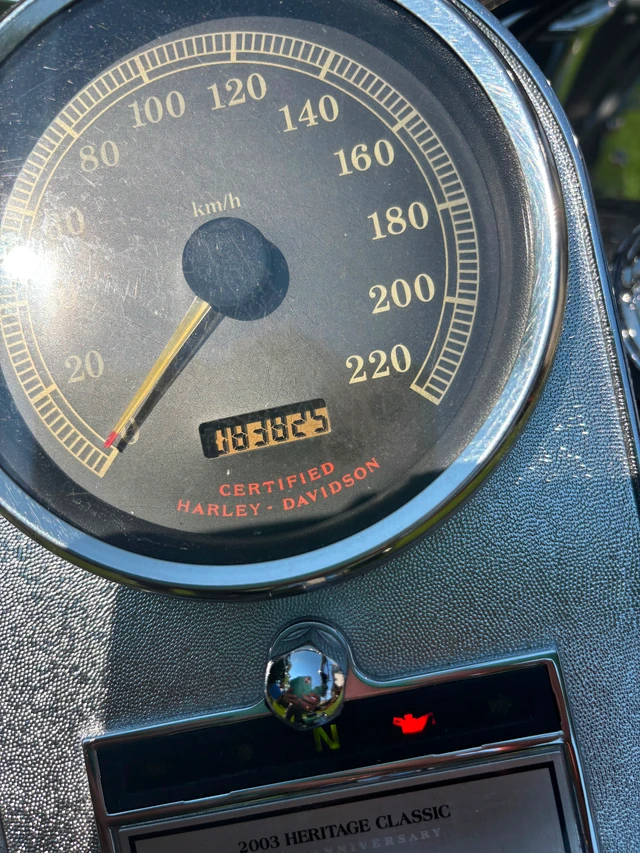 2003 Harley-Davidson, 84 000 km, dovoz Kanada — foto 4 z 5