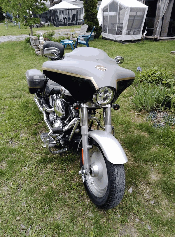 2003 Harley-Davidson, 80 000 km, dovoz Kanada — foto 4 z 5