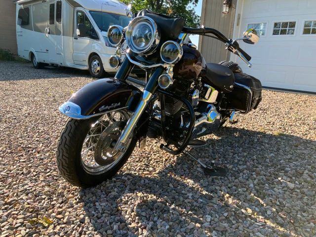 2005 Harley-Davidson, 45 500 km, dovoz Kanada — foto 5 z 5