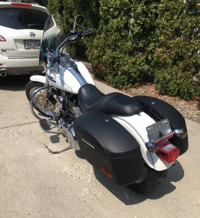 2004 Harley-Davidson, bílá, 71 000 km, dovoz Kanada — foto 3 z 5