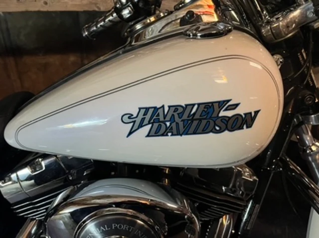 2004 Harley-Davidson, bílá, 71 000 km, dovoz Kanada — foto 5 z 5