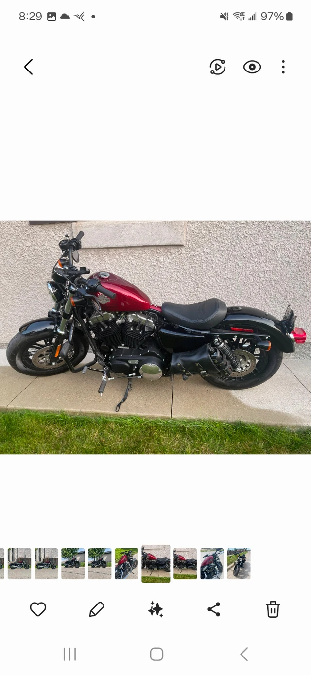 2016 Harley-Davidson, 318 km, dovoz Kanada — foto 3 z 5