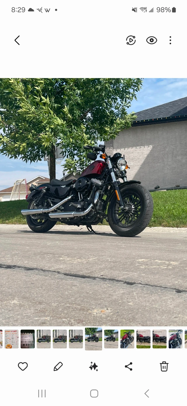 2016 Harley-Davidson, 318 km, dovoz Kanada — foto 4 z 5