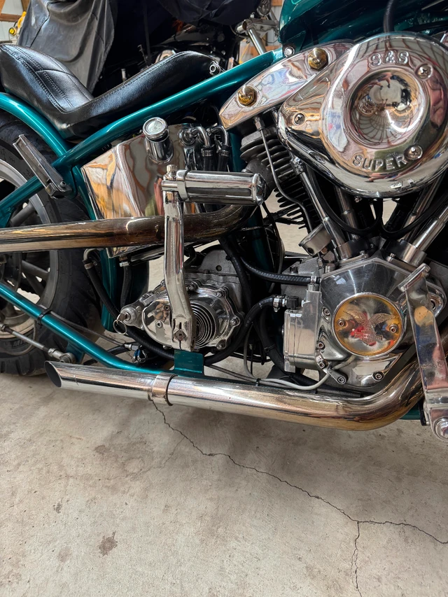 1981 Harley-Davidson, 3 500 km, dovoz Kanada — foto 4 z 5