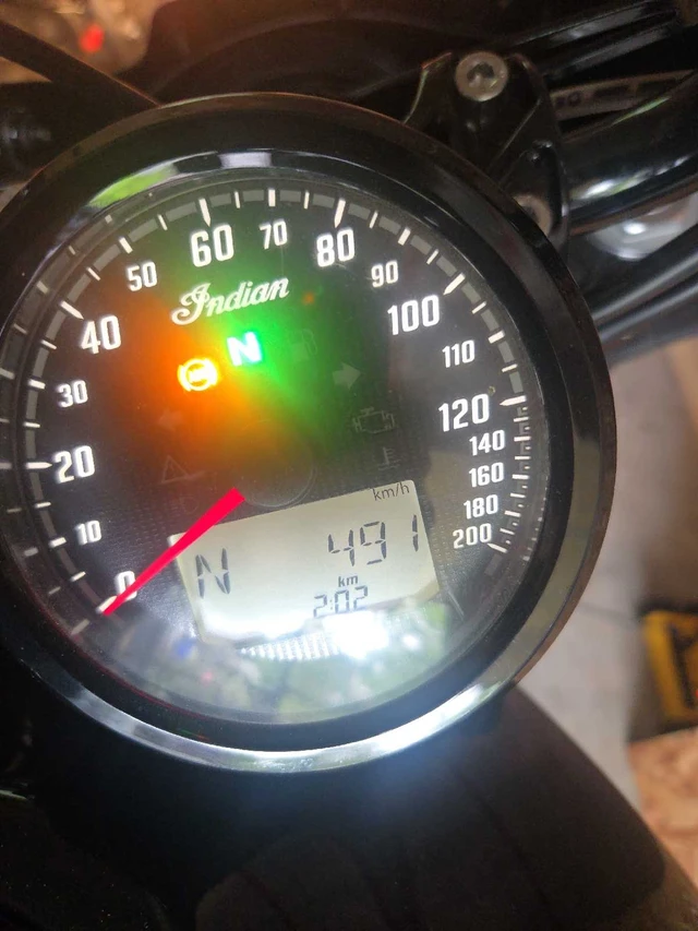 2022 Indian, 491 km, dovoz Kanada — foto 4 z 4