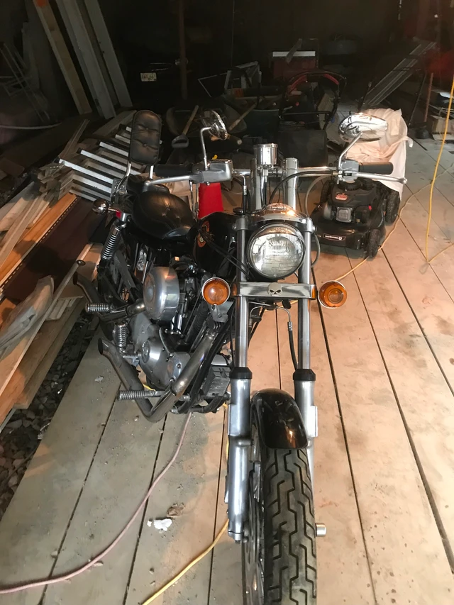 1981 Harley-Davidson, 3 500 km, dovoz Kanada — foto 3 z 5