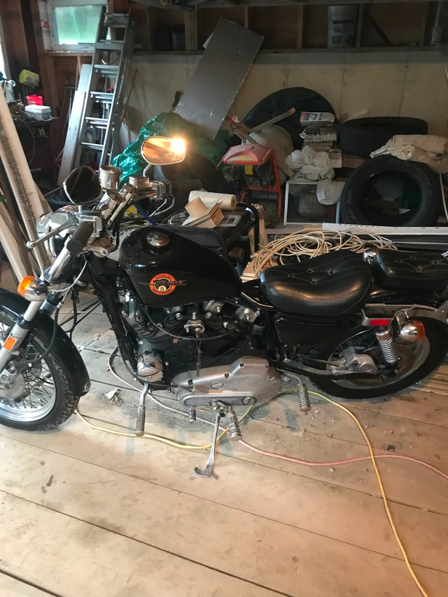 1981 Harley-Davidson, 3 500 km, dovoz Kanada — foto 5 z 5