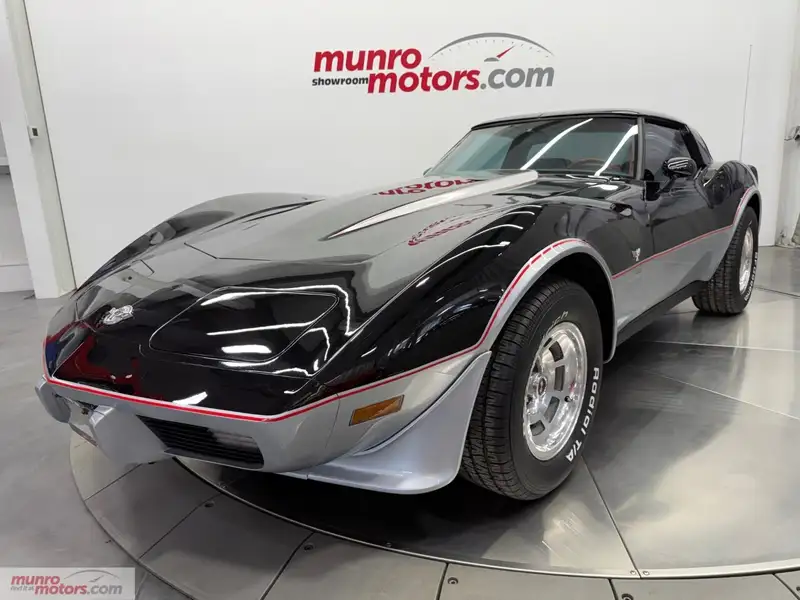 1978 Chevrolet Corvette, černá, 76 834 km, dovoz Kanada — foto 6 z 12