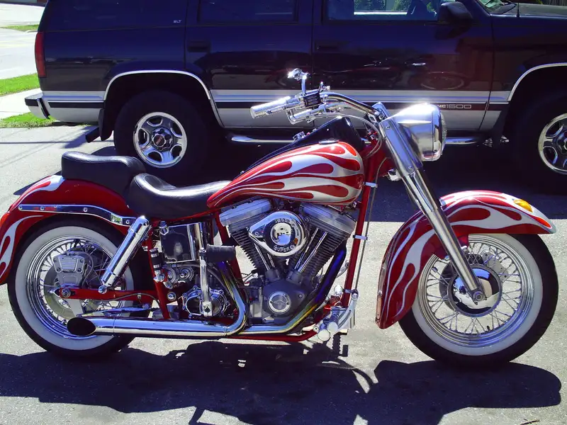 2004 Harley-Davidson FL, 6 000 km, dovoz Kanada — foto 2 z 5