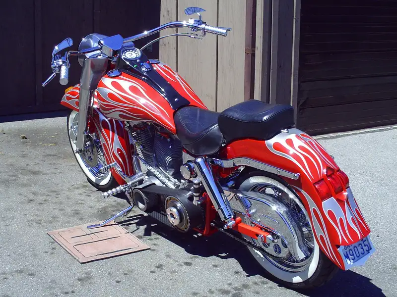 2004 Harley-Davidson FL, 6 000 km, dovoz Kanada — foto 4 z 5