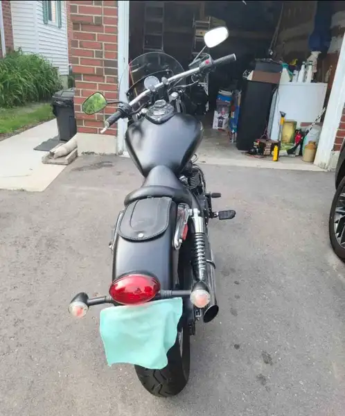 2013 Triumph Speedmaster, černá, 19 000 km, dovoz Kanada — foto 2 z 4