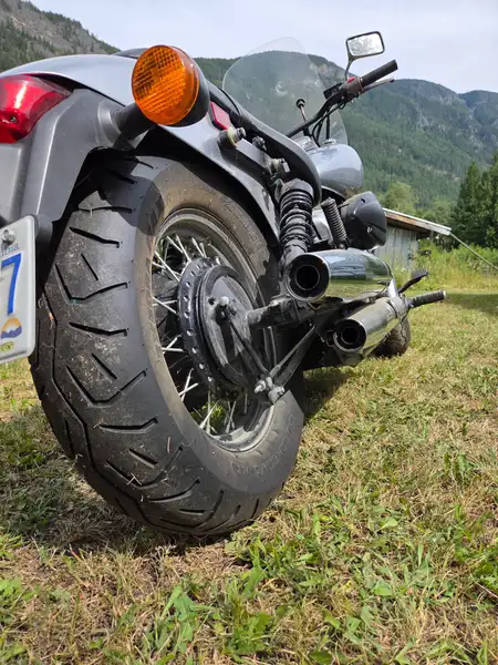 2015 Honda Shadow Phantom, šedá, 18 951 km, dovoz Kanada — foto 2 z 5