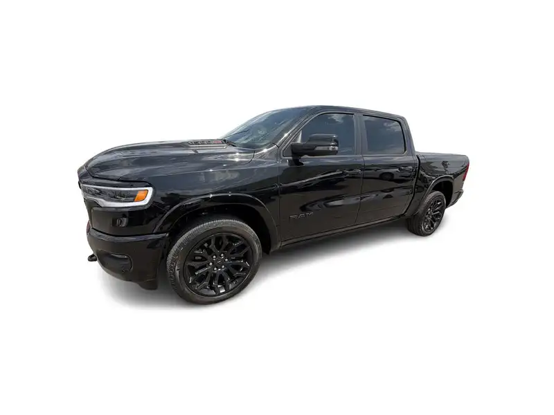 2025 RAM 1500 Limited NIGHT EDITION | MULTI FUNCTION TAILGATE |, černá, 83 639 km, dovoz Kanada — foto 7 z 12