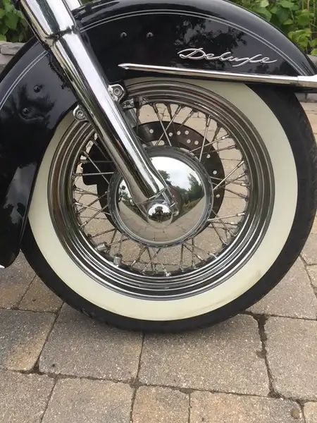 2007 Harley-Davidson Softail, černá, 10 600 km, dovoz Kanada — foto 5 z 12