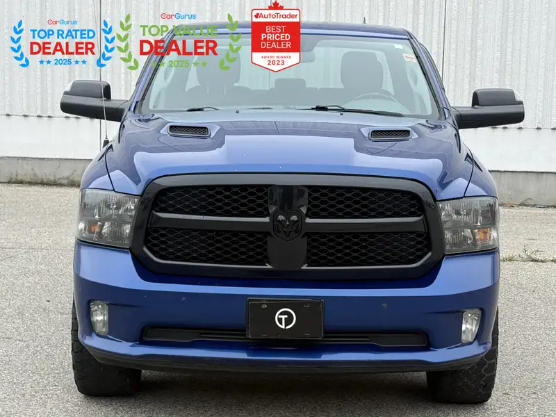2019 RAM 1500 SUB ZERO & NIGHT PKG | REAR CAMERA | LOADED, modrá, 177 318 km, dovoz Kanada — foto 5 z 12