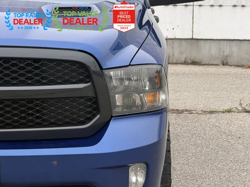 2019 RAM 1500 SUB ZERO & NIGHT PKG | REAR CAMERA | LOADED, modrá, 177 318 km, dovoz Kanada — foto 7 z 12