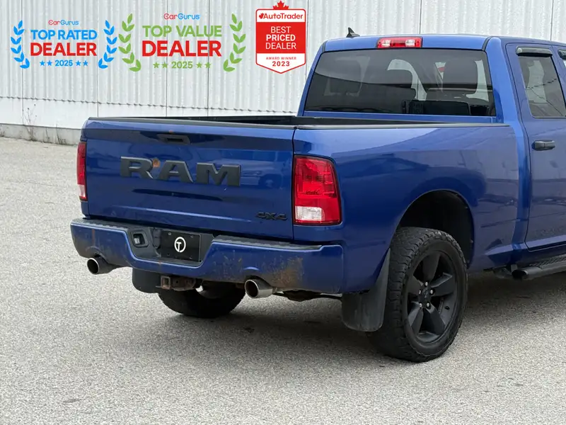 2019 RAM 1500 SUB ZERO & NIGHT PKG | REAR CAMERA | LOADED, modrá, 177 318 km, dovoz Kanada — foto 9 z 12