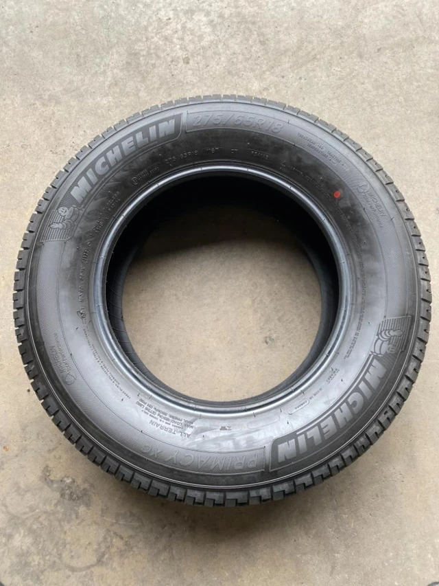 Four New 275/65R18 Michelin Primacy XC All Terrain M+S tak, dovoz Kanada — foto 3 z 5