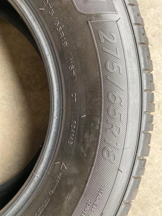 Four New 275/65R18 Michelin Primacy XC All Terrain M+S tak, dovoz Kanada — foto 5 z 5
