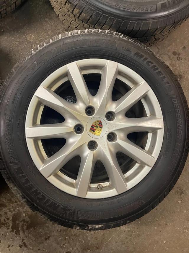 255/55r18 Michelin Defender Ltx M/s All Season From A 2014 Porsc, dovoz Kanada — foto 5 z 5