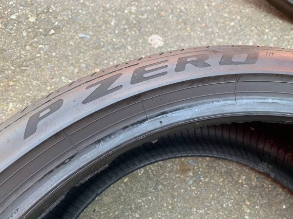 sada 285/35/22 and 315/30/22 Pirelli Pzero NO 50/60% tread, dovoz Kanada — foto 5 z 5