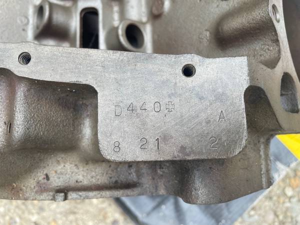 1968 mopar 440 block, dovoz USA — foto 4 z 12