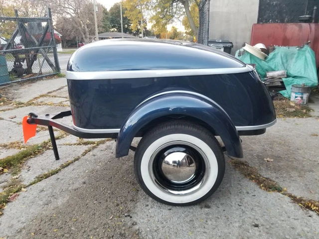 For antique and classic cars - 1936 to 1938 Mullins Trailer, dovoz Kanada — foto 3 z 5