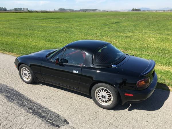 OE Black Mazda Hardtop (fits Miata 1990 - 2005), černá, dovoz USA — foto 2 z 2