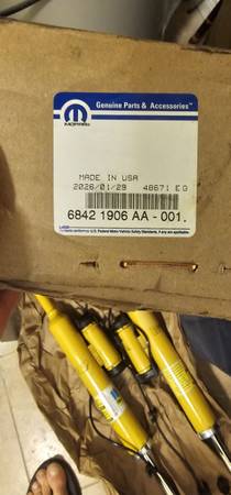 OEM 2012 Dodge Challenger SRT8 392 Rear Bilstein Adaptive Shocks & Rear Coil Spr, dovoz USA — foto 3 z 4