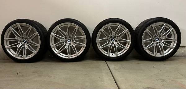 OE BMW ///M2 G87 Wheels & Yokohama Sport Tires and extras, dovoz USA — foto 2 z 12