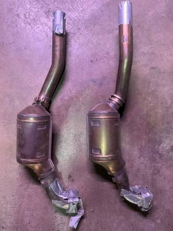 Porsche OE Genuine 996.2 911 GT3 Exhaust Midpipe Link Pipe Crossover, dovoz USA — foto 2 z 6