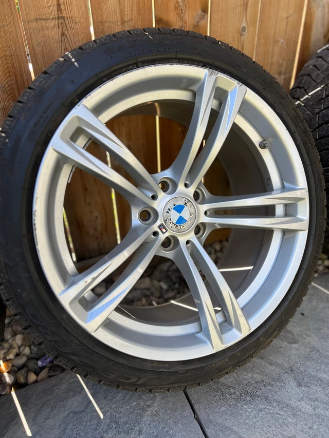 19” 5x120 Staggered rims on Pirelli Winter tires, dovoz Kanada — foto 4 z 5