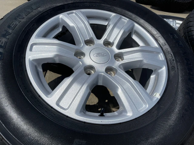 2019–2026 Ford Ranger 17” Silver Rims & Hankook Dynapro Tires, stříbrná, dovoz Kanada — foto 2 z 5