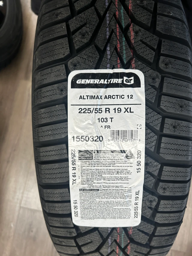 2013–2026 CX-5/CX-50 19” OE Rims & General Arctic Winters, dovoz Kanada — foto 4 z 5