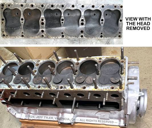 T38 Straight 6 ✅ Flathead 218 Ci 25.5" Long Engine To 1937 Dodge Truck, dovoz USA — foto 2 z 12