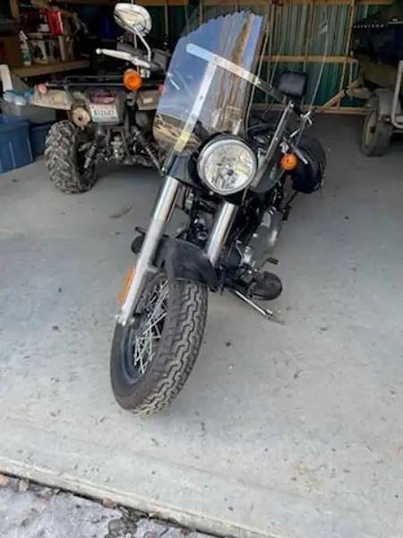 2017 Harley-Davidson Softail, černá, 2 500 km, dovoz Kanada — foto 3 z 11