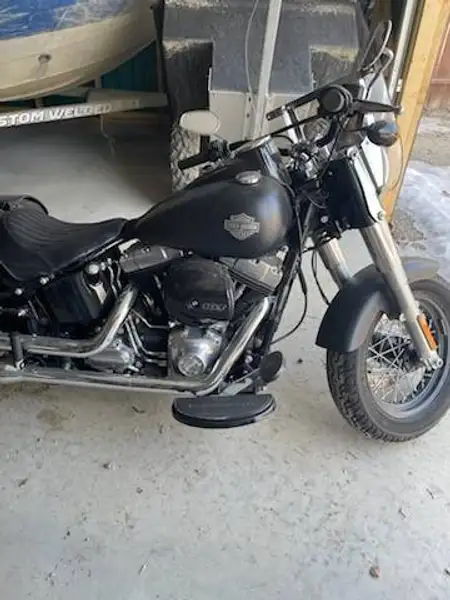 2017 Harley-Davidson Softail, černá, 2 500 km, dovoz Kanada — foto 5 z 11