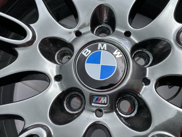 sada RARE Genuine OE 18x8/9.5 BMW E39 M5 Style 65 rims, dovoz Kanada — foto 4 z 5